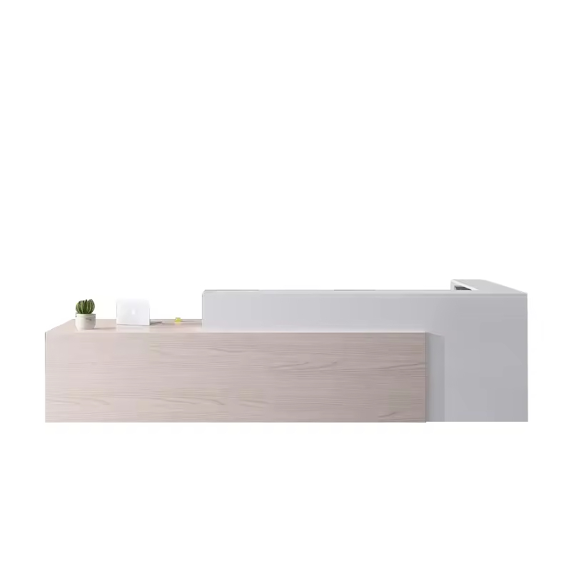 Front Desk XY3013 Burlywood&White